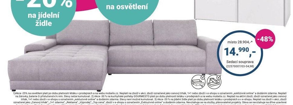Sedací souprava - Möbelix akcniletaky.com