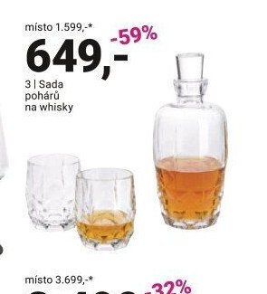 3 | Sada pohárů na whisky