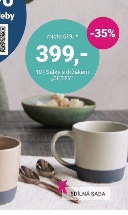 10 | Šálky s držákem „BETTY“