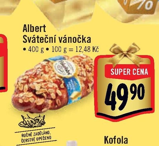 Albert Sváteční vánočka
