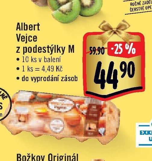 Albert Vejce z podestýlky M