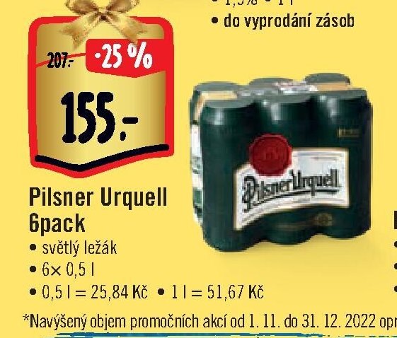 Pilsner Urquell 6pack