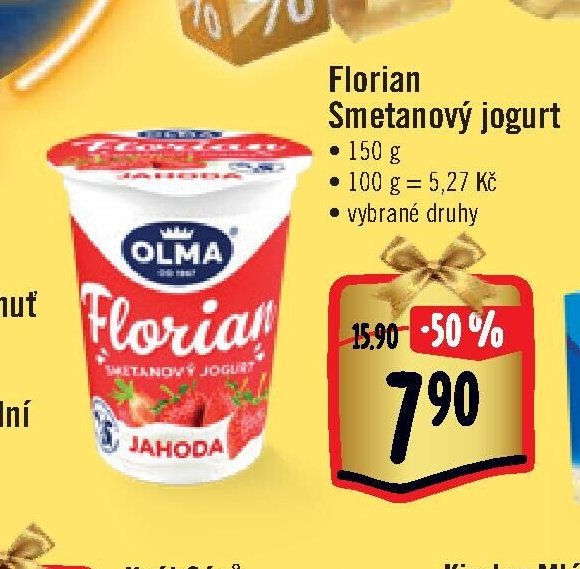 Florian Smetanový jogurt 150 g