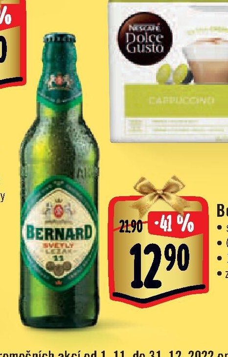 Bernard 11 světlý ležák 0,5 l
