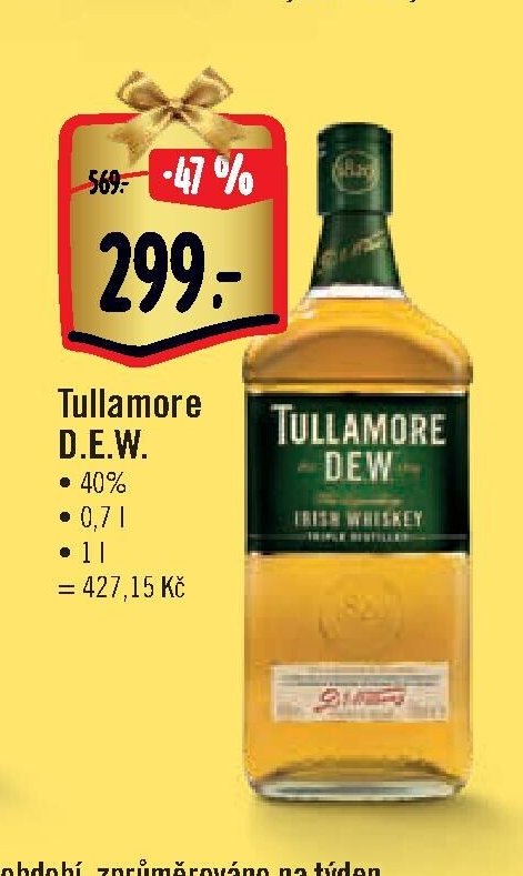 Tullamore D.E.W. 0,7 l