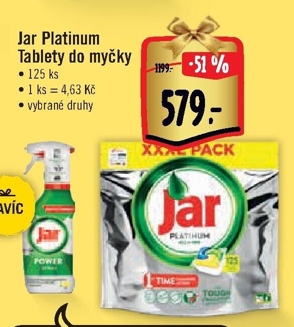 Jar Platinum Tablety do myčky