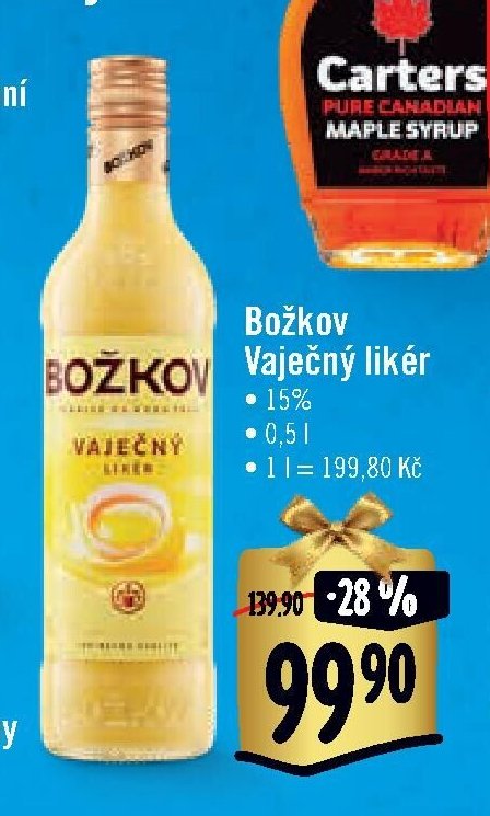 Božkov Vaječný likér