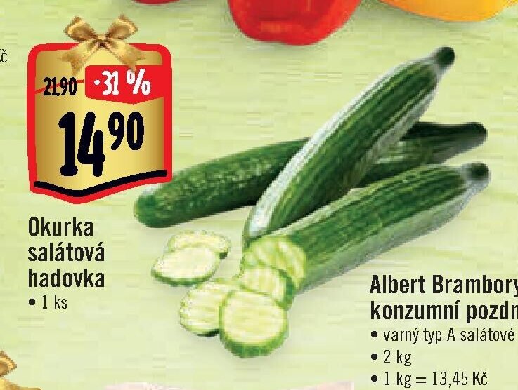 Okurka salátová hadovka