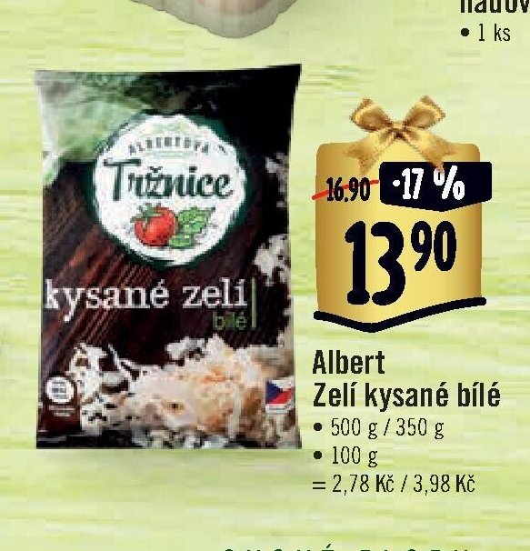 Albert Zelí kysané bílé