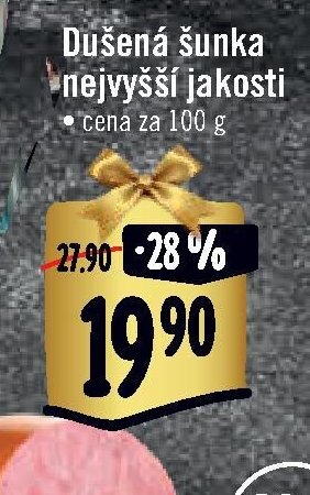 Dušená šunka nejvyšší jakosti
