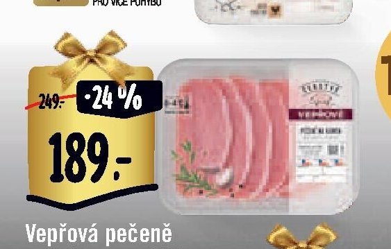 Vepřová pečeně na kámen – plátky