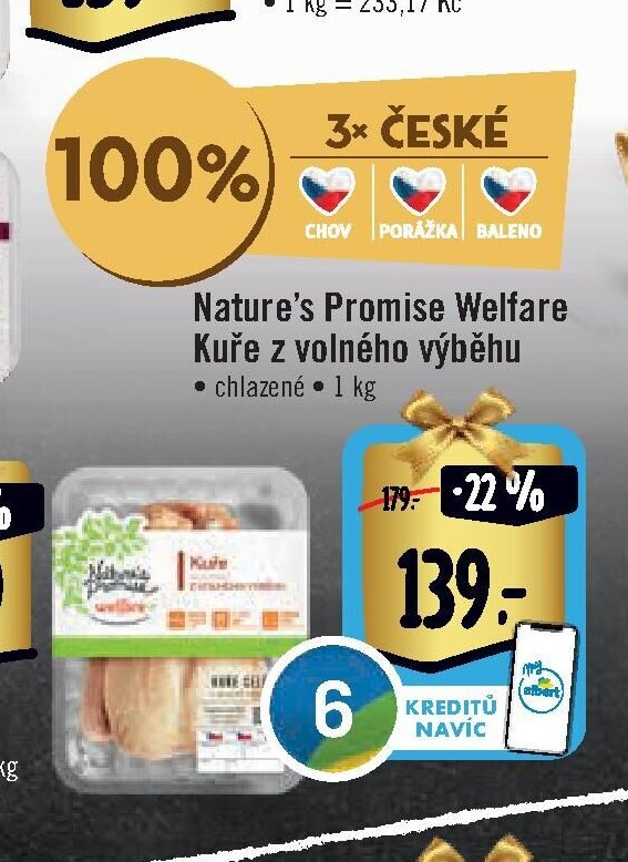 Nature's Promise Welfare Kuře z volného výběhu