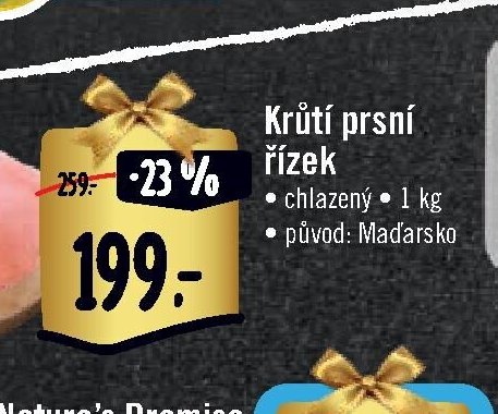 Krůtí prsní řízek