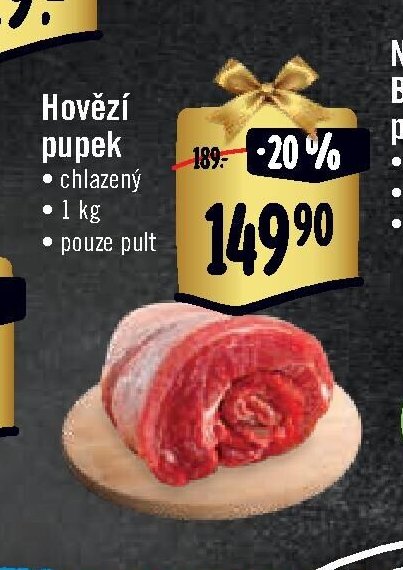 Hovězí pupek