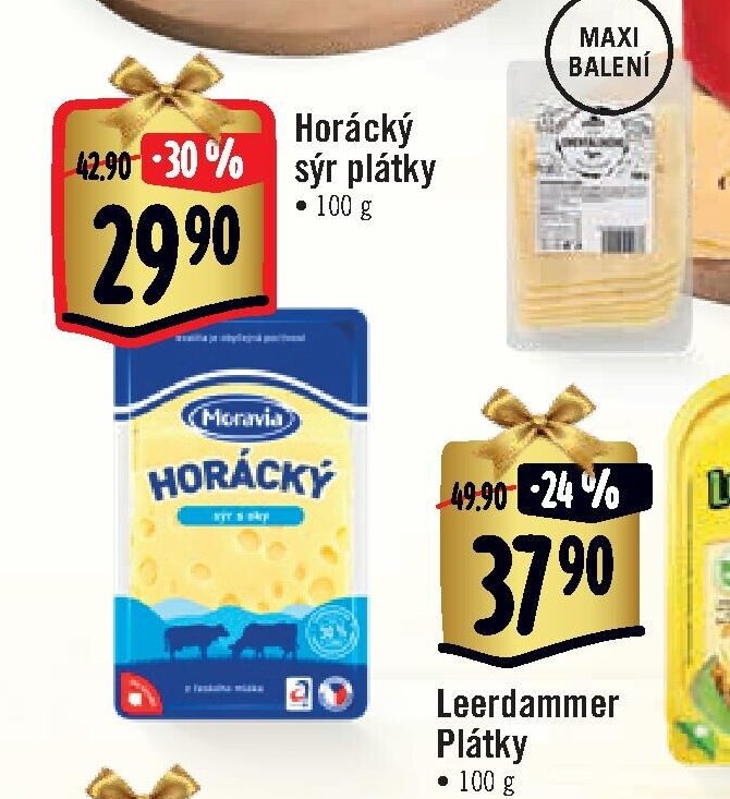Horácký sýr plátky