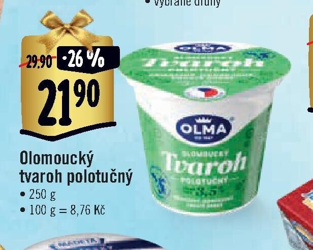 Olomoucký tvaroh polotučný