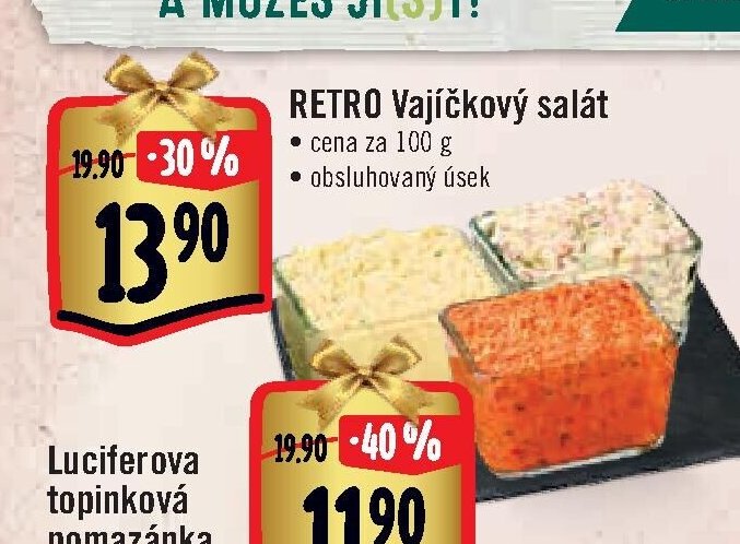 RETRO Vajíčkový salát