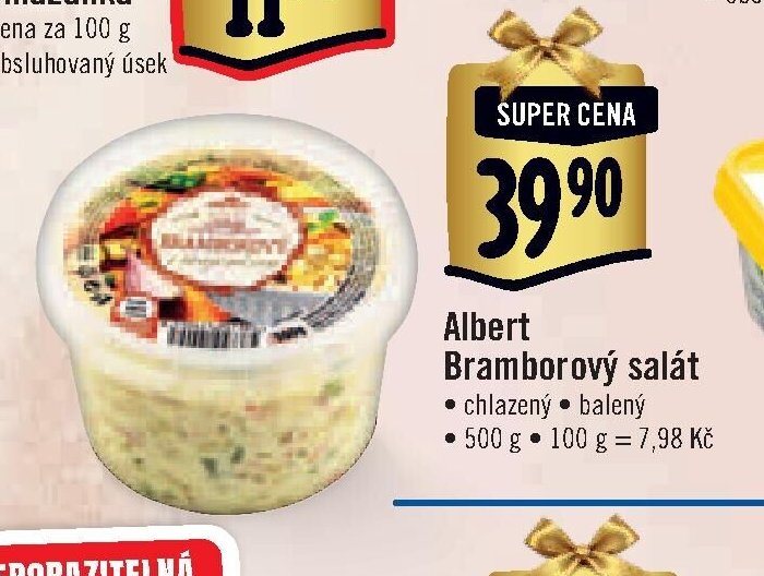 Albert Bramborový salát