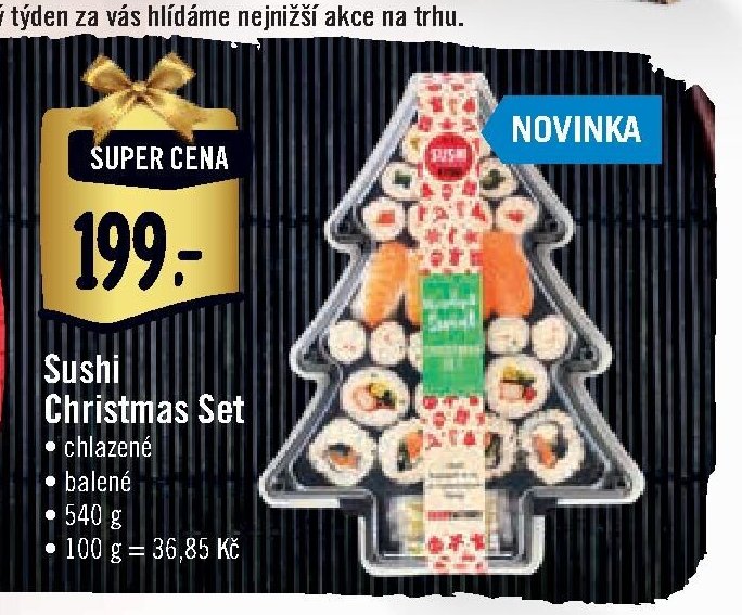 Sushi Christmas Set