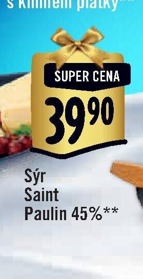 Sýr Saint Paulin 45%
