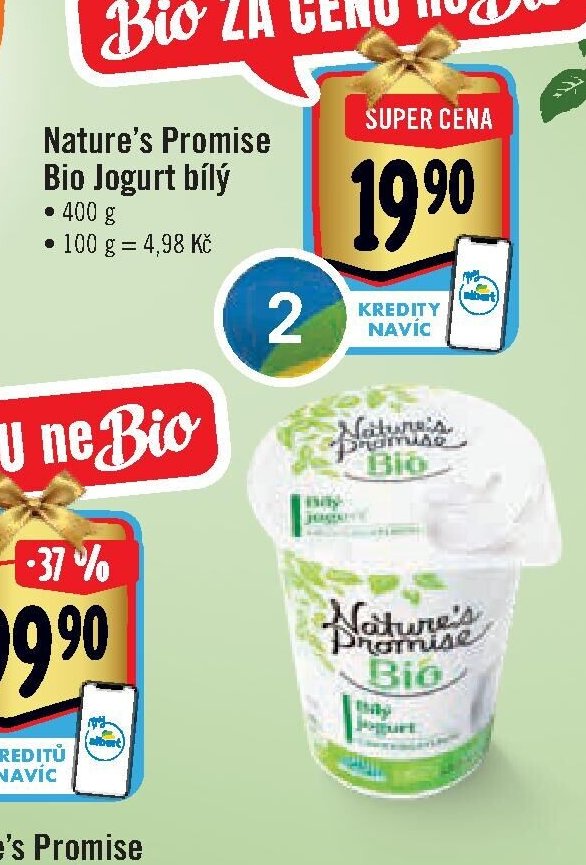 Nature's Promise Bio Jogurt bílý