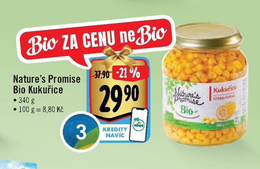 Nature's Promise Bio Kukuřice