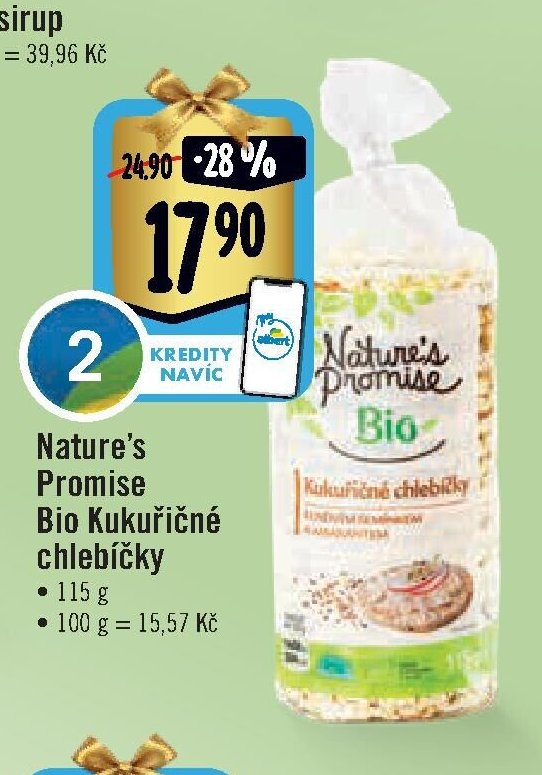 Nature's Promise Bio Kukuřičné chlebíčky