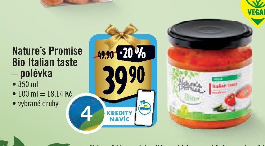 Nature's Promise Bio Italian taste polévka