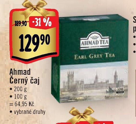 Ahmad Černý čaj