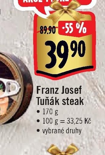 Franz Josef Tuňák steak