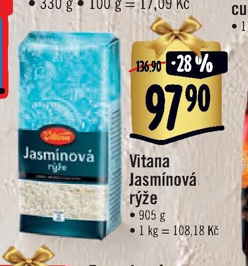 Vitana Jasmínová rýže