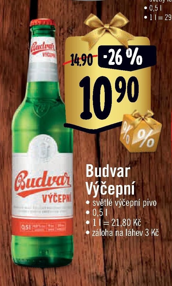 Budvar Výčepní