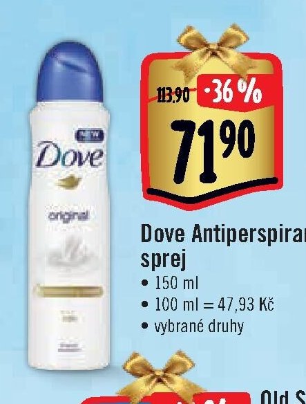 Dove Antiperspirant sprej