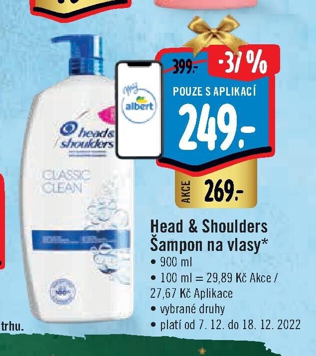 Head & Shoulders Šampon na vlasy
