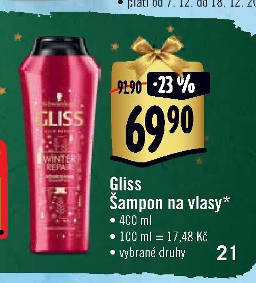 Gliss Šampon na vlasy