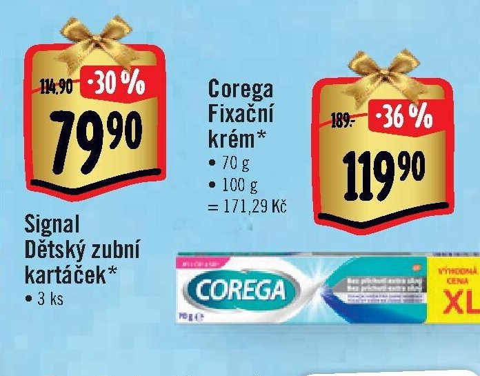 Corega Fixační krém