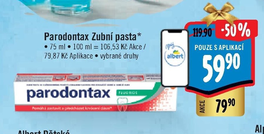 Parodontax Zubní pasta