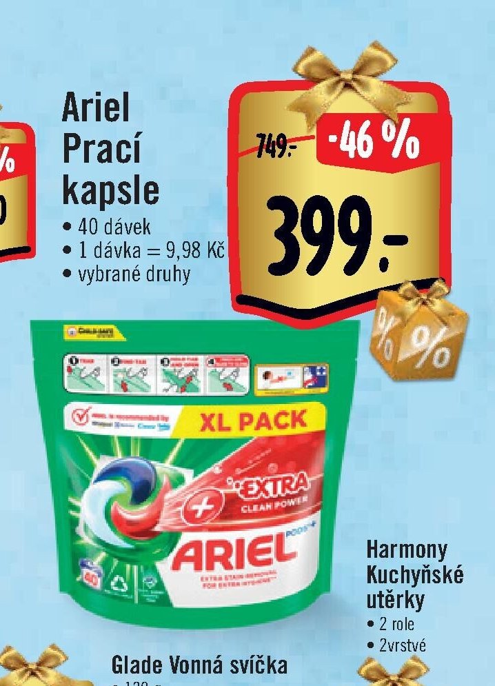 Ariel Prací kapsle