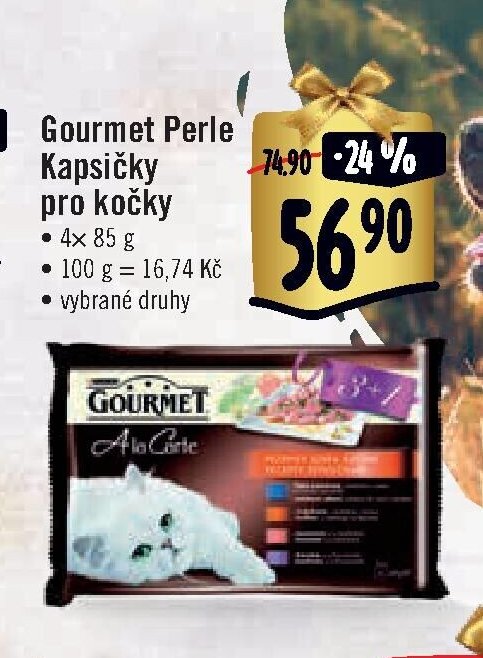 Gourmet Perle Kapsičky pro kočky