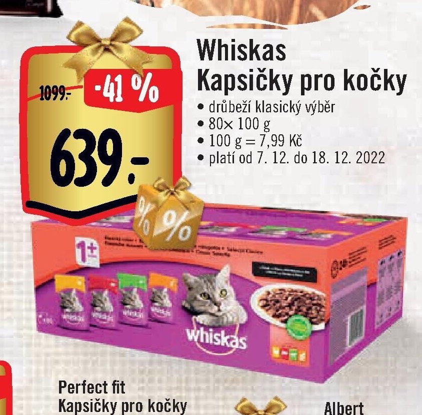 Whiskas Kapsičky pro kočky