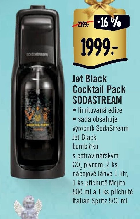 Jet Black Cocktail Pack SODASTREAM