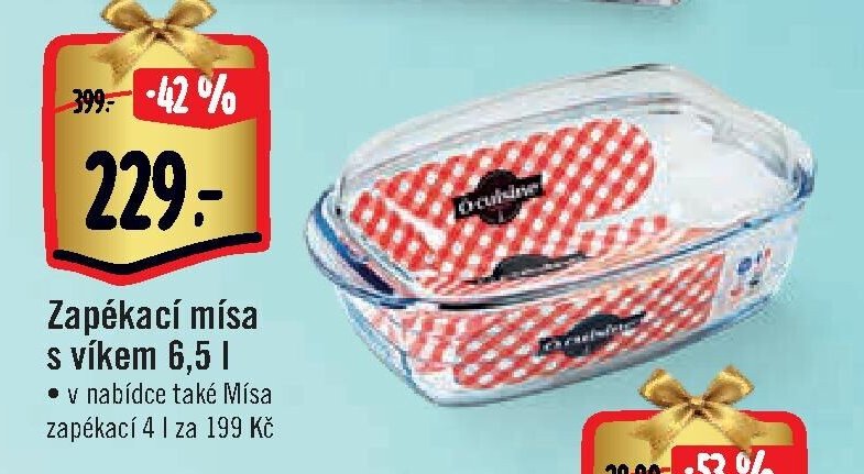 Zapékací mísa s víkem 6,5 l