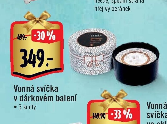 Vonná svíčka v dárkovém balení
