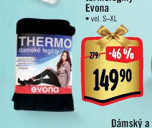 Dámské termolegíny Evona