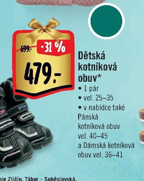 Dětská kotníková obuv*