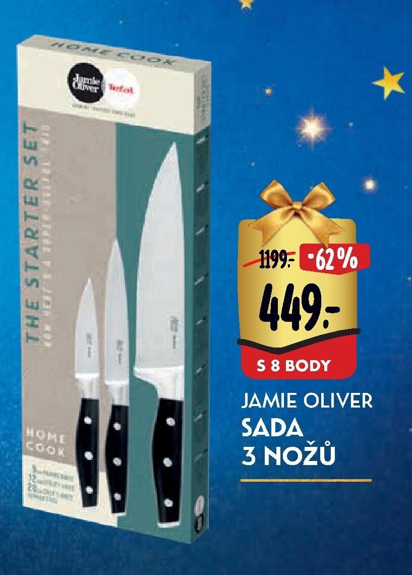 JAMIE OLIVER SADA 3 NOŽŮ