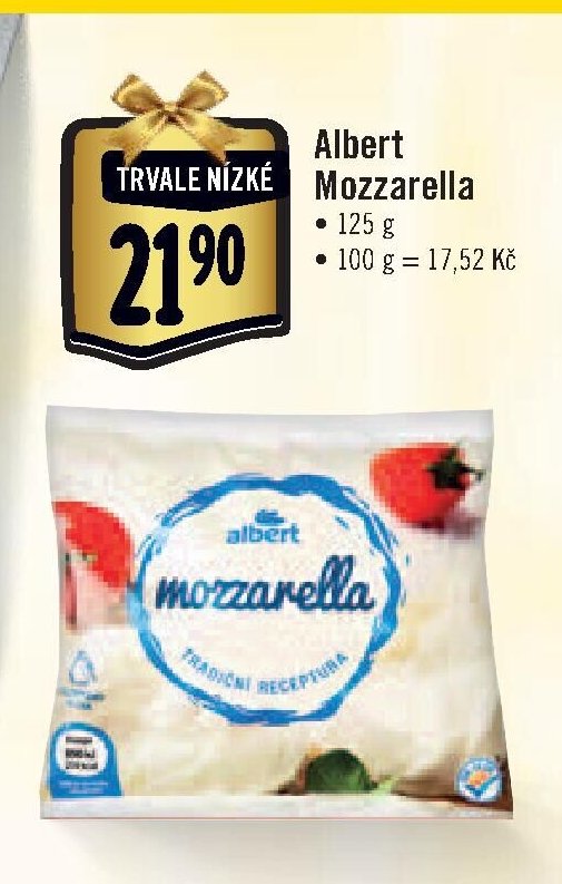 Albert Mozzarella 125 g