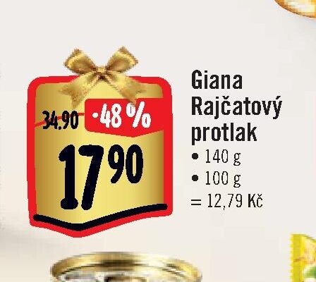 Giana Rajčatový protlak