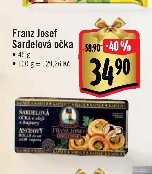 Franz Josef Sardelová očka