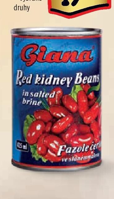 Giana Red kidney beans (Fazole)